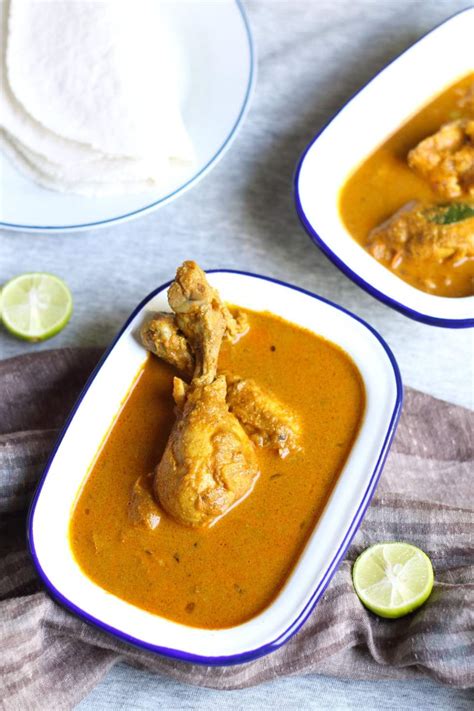 Malabari Chicken South Indian Chicken Curry With Roasted Coconut