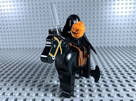 Lego Halloween Headless Horseman Custom Minifigure 100 Authentic P