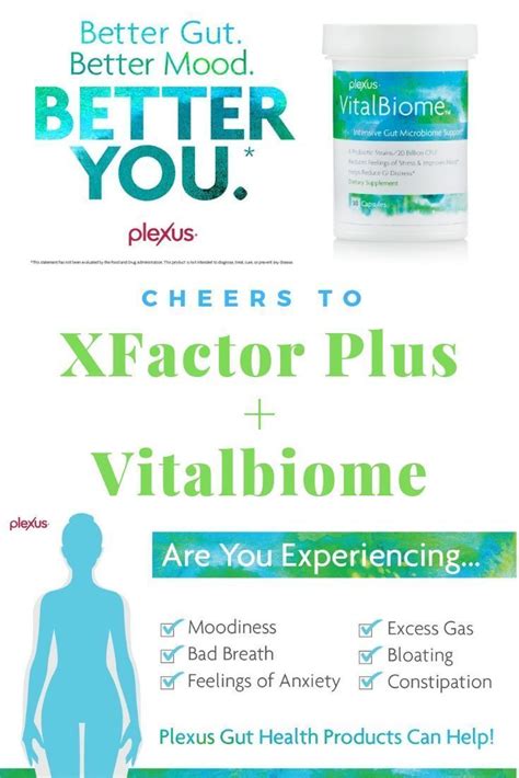 Plexus Xfactor Plus And Vitalbiome Plexus Products Healthy Advice