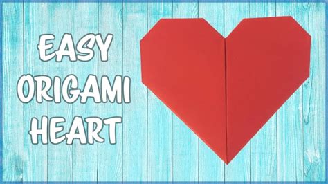 How To Make An Origami Heart Easy Fold By Fold Paper Instructions