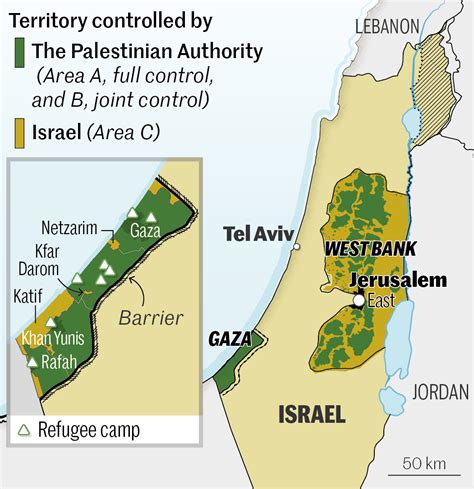 Maps To Understand Gaza S Tumultuous History