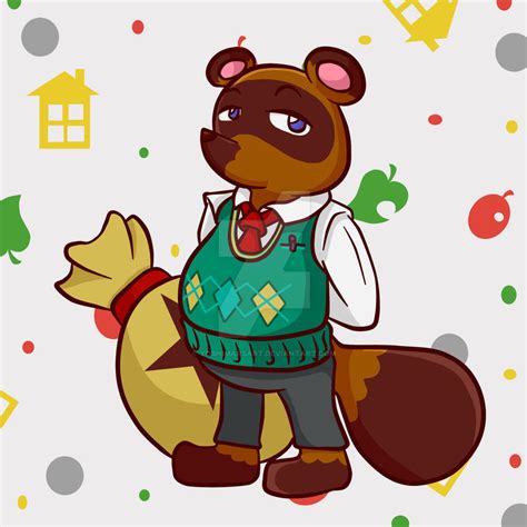 Tom Nook Collects His Loan By Yoshimarsart On Deviantart