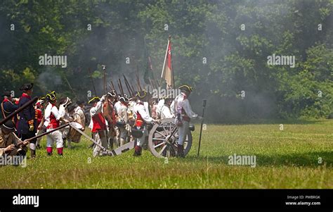 Annual Reenactment Of The Battle Of Monmouth Revolutionary War