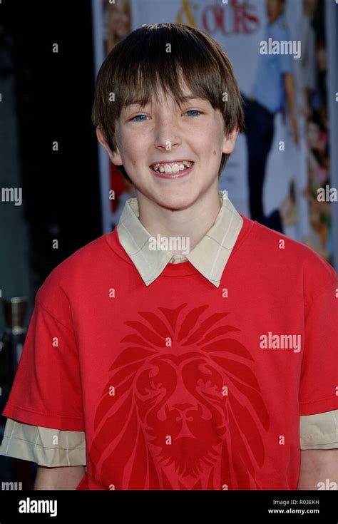 tyler patrick jones arriving at the yours mine and ours premiere at the arclight theatre in los