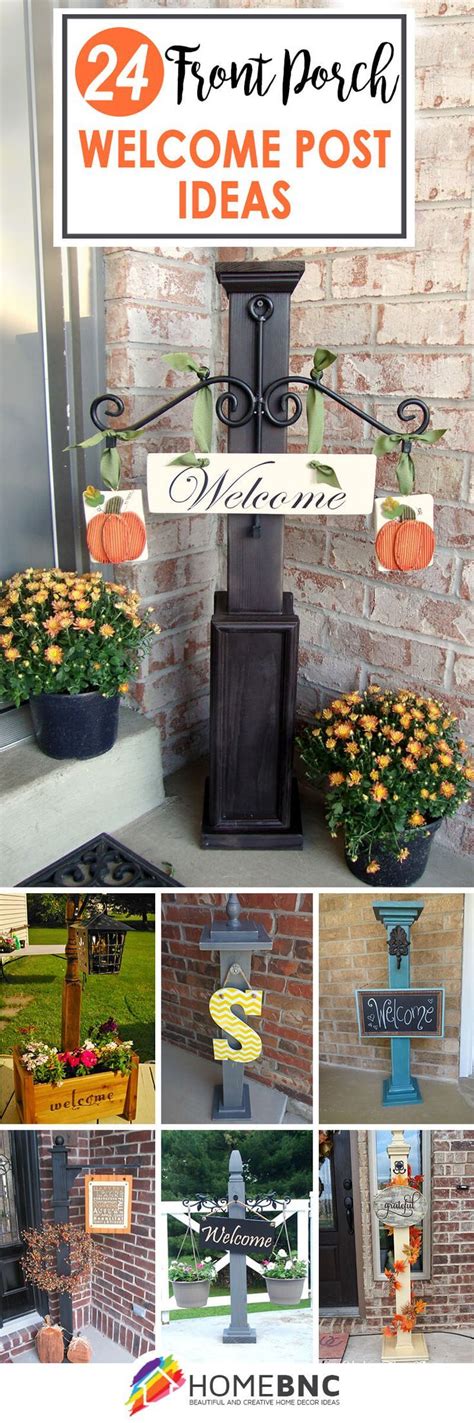 Encourage existing community members to welcome people who have just joined the group. 24 Lovely Front Porch Welcome Post Ideas That Will Make ...