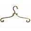 1 One Brass Clothes Hanger Hangers Antique French Coat Han 