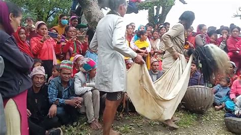 traditional nepali culture dhami jhakri ll superstition अनध िसवास in nepali village youtube