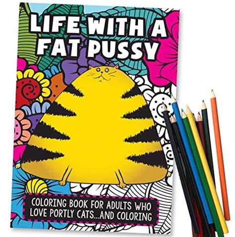 Life With A Fat Pussy Funny T For Cat Lovers White Elephant Idea
