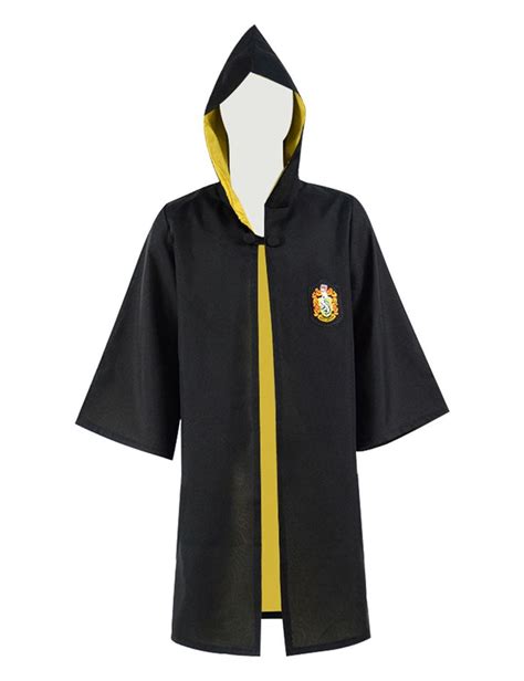Harry Potter Hufflepuff Of Hogwarts Robe Cosplay Costume Hogwarts