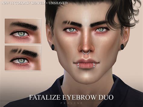 Male Eyebrows The Sims 4 P1 Sims4 Clove Share Asia
