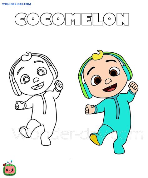 Cocomelon Coloring Coloring Pages Images And Photos Finder