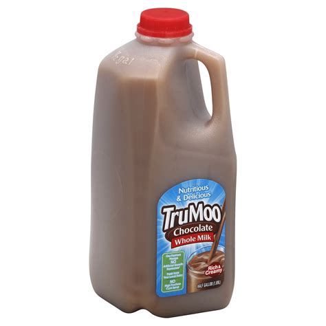 Trumoo Whole Chocolate Milk Half Gallon Fl Oz Walmart Inventory Checker BrickSeek