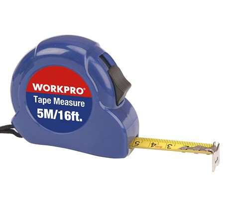 Plastic Tape Measure 5m 16ft Workpro Pafriw Hardware