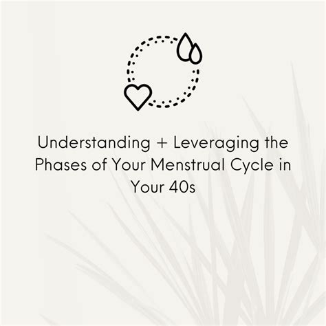 Understanding Leveraging The Phases Of Your Menstrual Cycle In Your