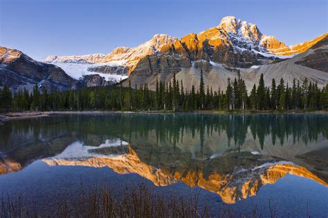 Bow Lake And Crowfoot Mountain Photograph By Yves Marcoux Fine Art