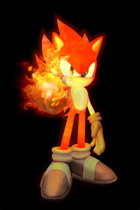 Fire Sonic by mixlou on DeviantArt