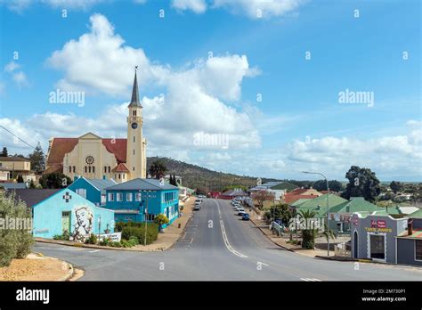 Napier South Africa Sep 23 2022 A Street Scene In Napier In The