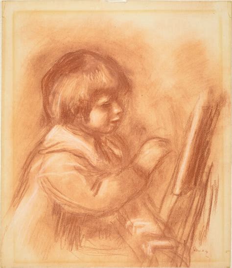 Pierre Auguste Renoir The Artists Son Claude Or Coco Ca 1906