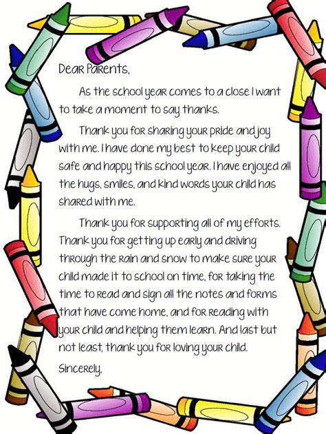 End Of The Year Madness Preschool Graduation Letter To Students