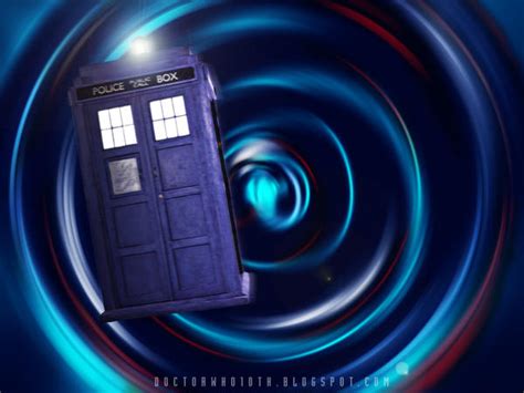 Tardis In Blue Vortex By Doctor Who 10th On Deviantart
