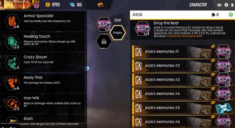 Garena free fire characters aren't just cosmetic in nature, as each of them features a specific special survival ability that can completely change your while k's level up unlocks remain a mystery, we do know his passive skill raises his maximum ep to 250. The New Free Fire Alok Character Brings You More ...