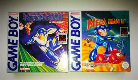 2 Game Boy Games Mega Man 1 And Mega Man 2 Boxed Catawiki
