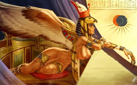 Rule 34 1futa Breasts Egyptian Erection Futa Only Futanari Nude Solo Futa Themaestronoob Wings