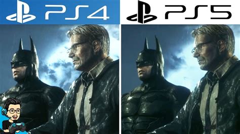 Batman Arkham Knight Ps4 Vs Ps5 Graphics Comparison Fps Test And Loading Times Youtube