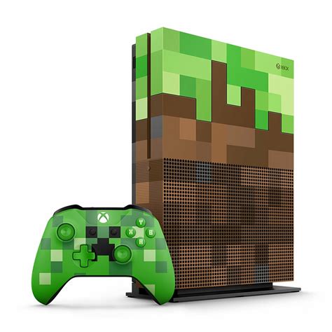 Console Xbox One S édition Limitée Minecraft 1 To