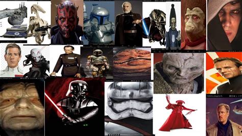 Defeats Of My Favorite Star Wars Villains Part 1 Youtube