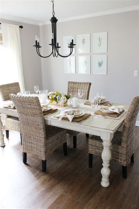 Our Modern Farmhouse Dining Room And Neutral Thanksgiving