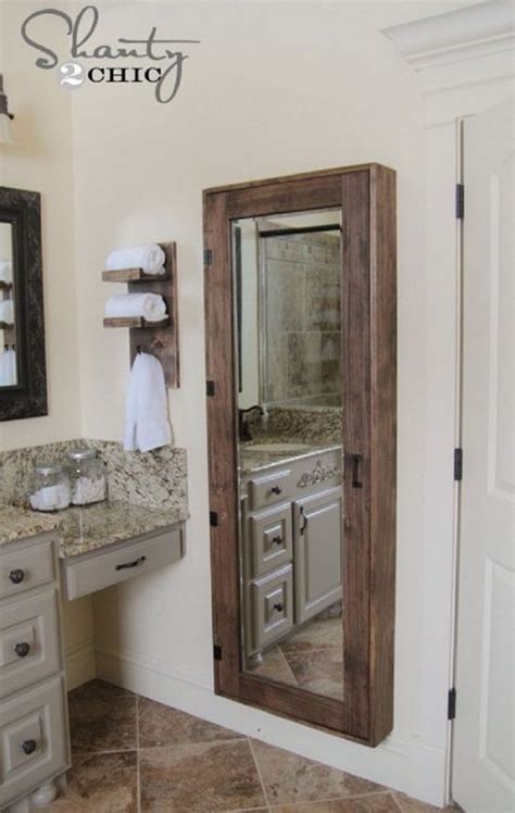 26 SImple Bathroom Wall Storage Ideas - Shelterness