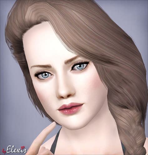 mod the sims bare naturals vibrant eyebrows for females teen to elder