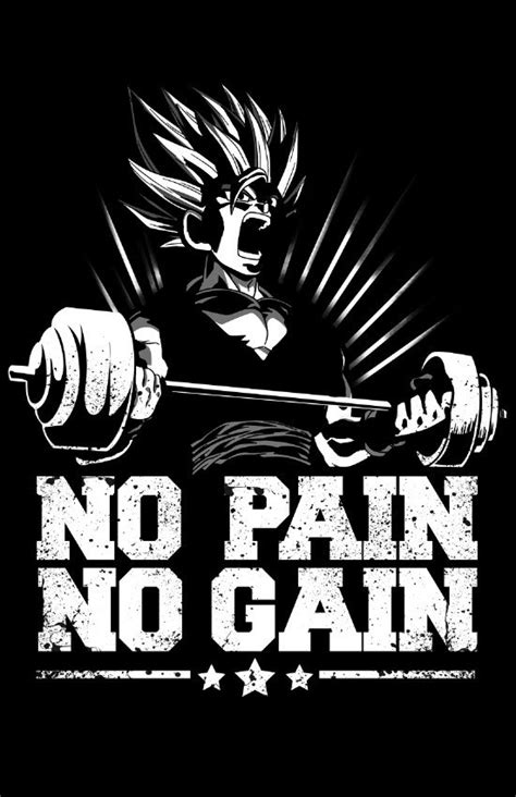 Sergiofrancz.deviantart.com/ar… no pain, no super saiyan (goku deadlift). Pin em T-shirt prints