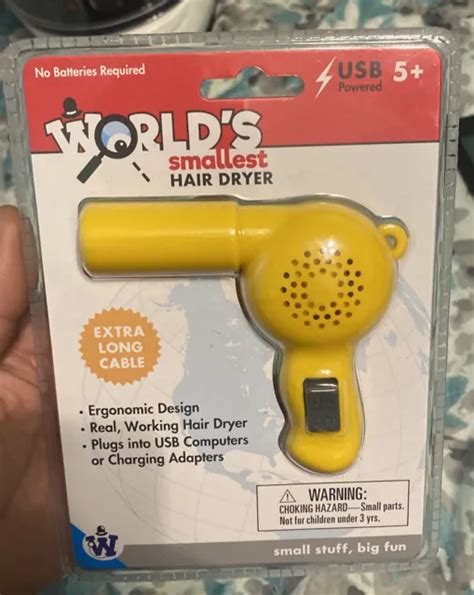 Worlds Smallest Hair Dryer By Westminster Oem4012 New Factory Sealed