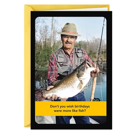 Fishing Catch And Release Funny Birthday Card Funny Birthday Cards