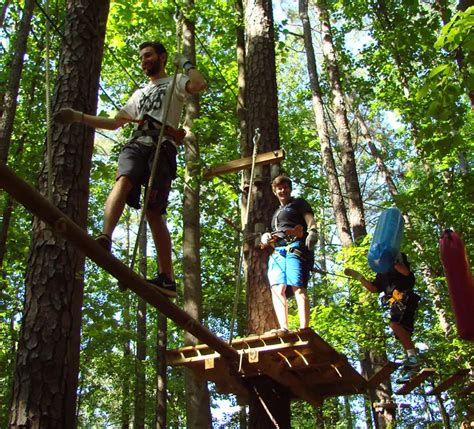 Treetop Quest Dunwoody Explore Over 60 Outdoor Obstacles And Zip Lines