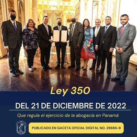 Ley 350 Del 21 De Diciembre 2022 Que Regula El Ejercicio De La Abogacia