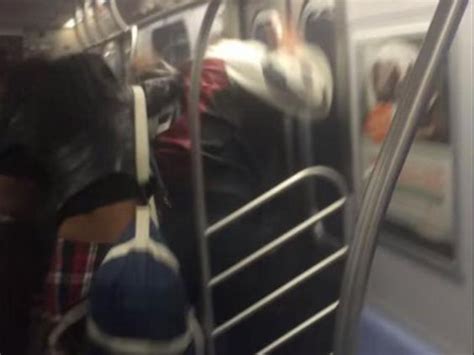 New York Subway Slap Video Four Arrested After Chaotic Brawl Breaks