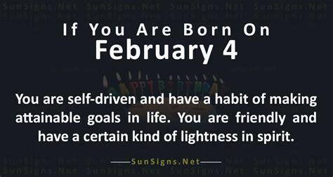 February 4 Zodiac Is Aquarius Birthdays And Horoscope Sunsignsnet
