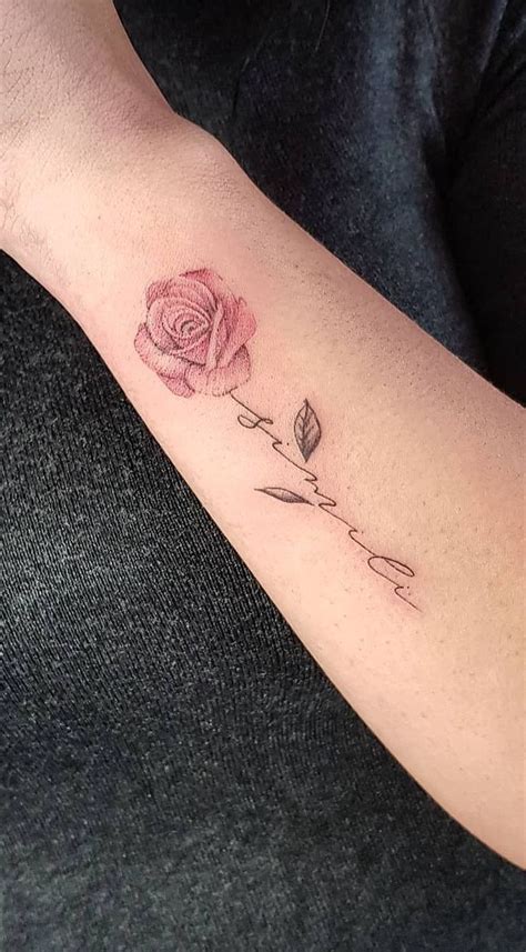 Rose tattoos are forever, they never go out of fashion and never misses to steal the attention, they are gorgeous, eternal, versatile and illustrative. minimalist rose tattoo ideas © tattoo artist Underskin ...