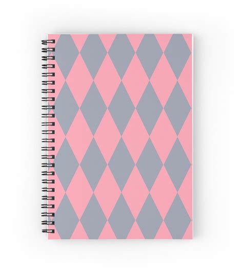Wizard Diamonds Pink Spiral Notebook By Vexic929 Spiral Notebook
