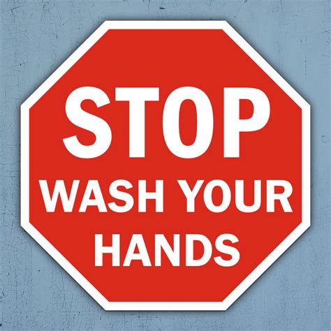 Please Wash Your Hands Sign Printable