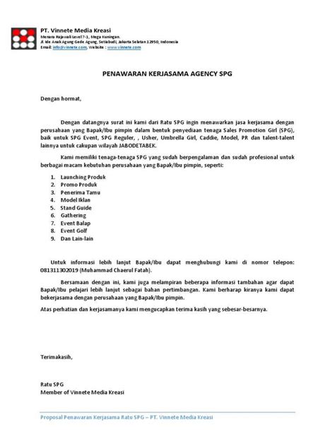 11 contoh surat penawaran barang jasa kerjasama pesanan. 10+ Contoh Surat Penawaran Kerjasama | Surat, Pemerintah, Sekolah