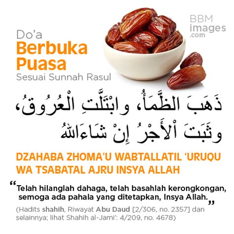 Doa Berbuka Puasa Sesuai Sunnah Rumaysho - Homecare24