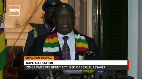 Zimbabwes Emmerson Mnangagwa President Accused Of Sexual Assault Youtube
