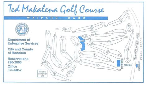 Ted Makalena Golf Course Layout Yelp