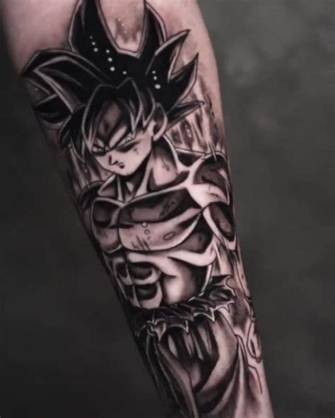 Kaio Shindb Dragon Ball Ultra Instinct Tattoo Best Goku Tattoo