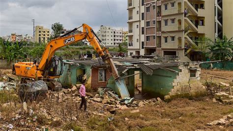 Bengaluru Demolition Drive Nearly 40 It Companies Including Wipro On Encroachers List India Tv