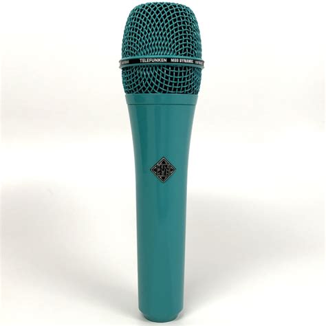 Telefunken M80 Dynamic Microphone Turquoise B Stock